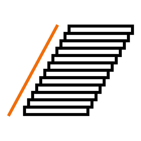 Straight Stairs